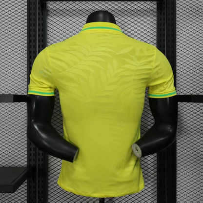 25/26 Player Version Brazil POLO Yellow Jersey