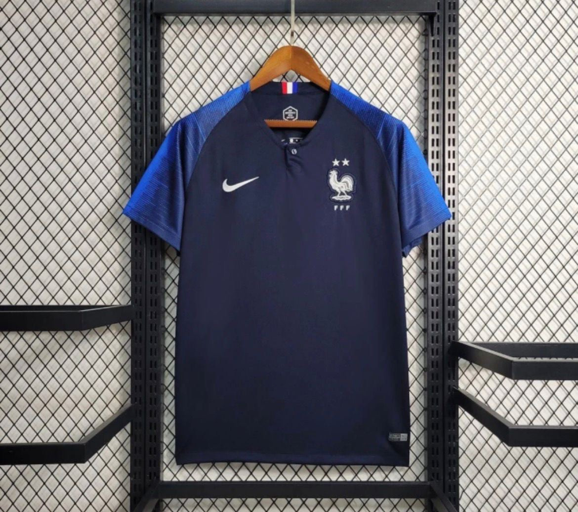 Retro 2018 France Home Jersey