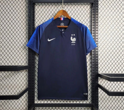 Retro 2018 France Home Jersey