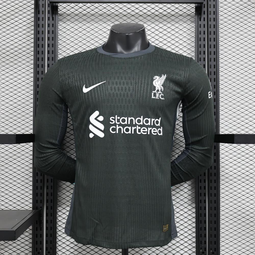 Player Version 24/25 Liverpool Away Long Sleeve Jersey