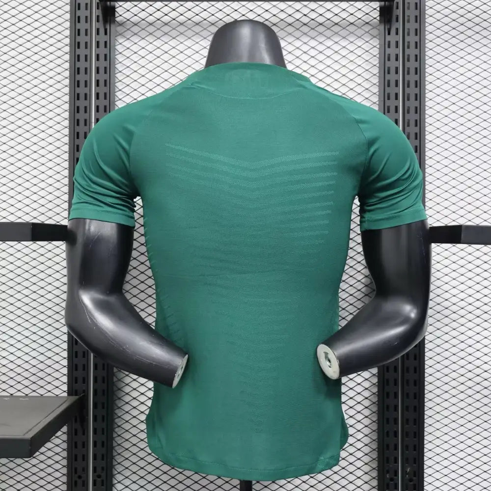 Player Version 25/26 Real Madrid Green with White Trim Jersey