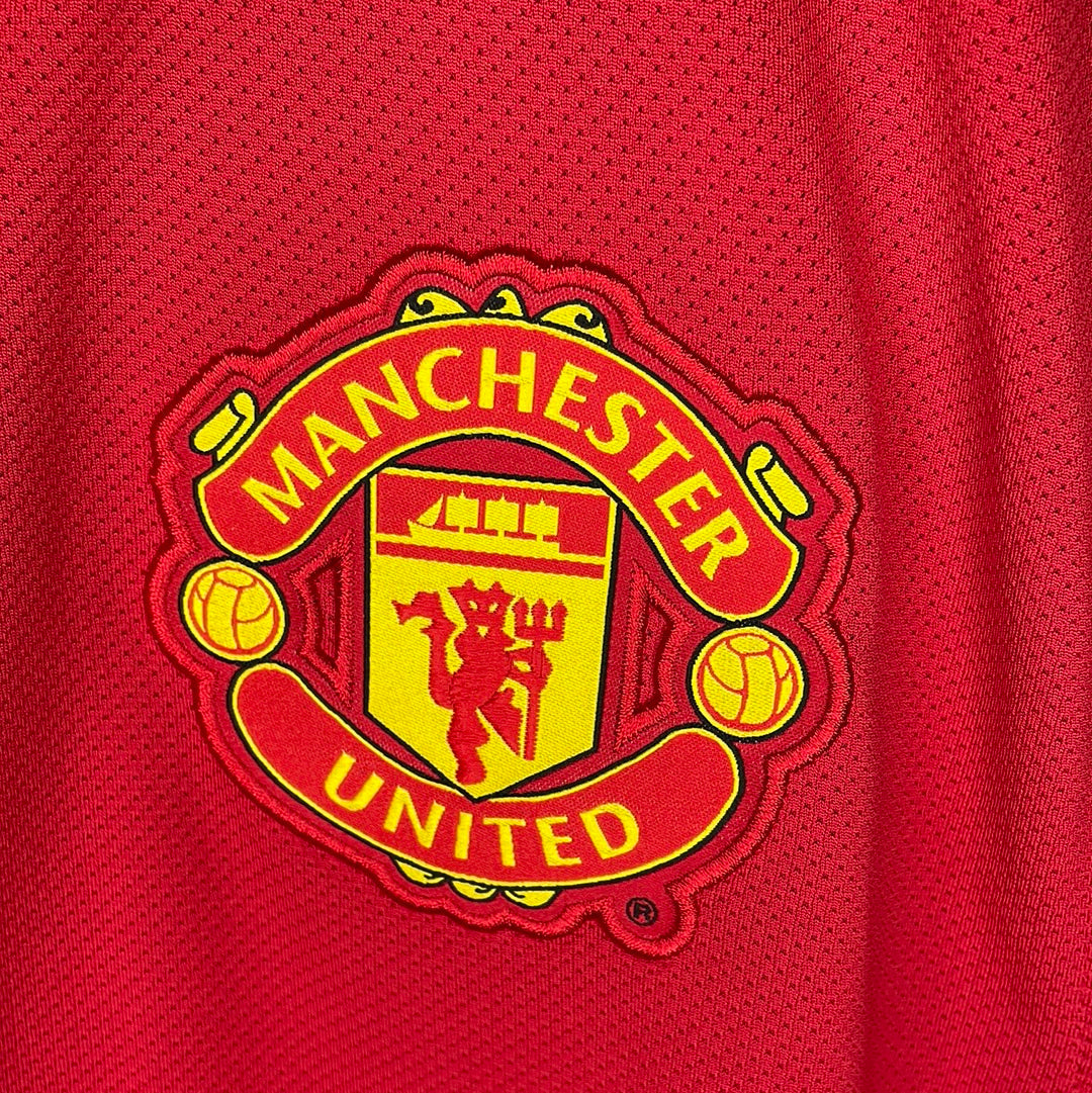 RETRO 11/12Manchester United Home Soccer Jersey