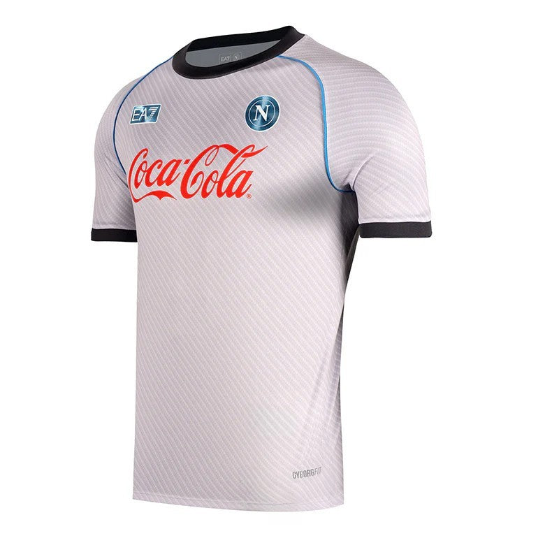 25/26 SSC Napoli White/Silver Training Jersey