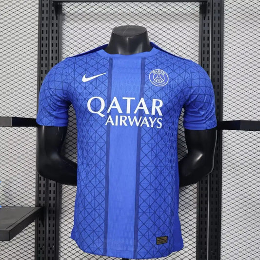Player Version 25/26 PSG Blue with Diamond Pattern Jersey