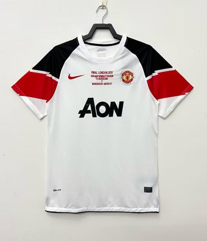Retro 10/11 Manchester United in the Champions League version away Soccer Jersey
