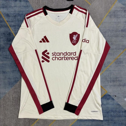 2025/26 Liverpool Away Long Sleeves Jersey