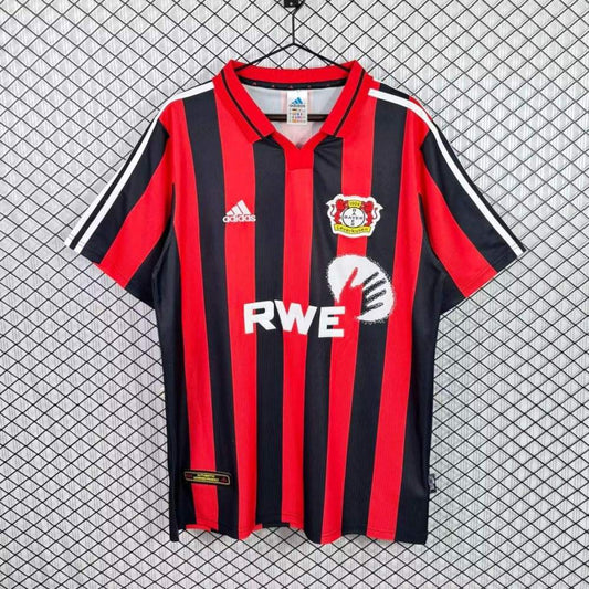01/02 Retro Bayer Leverkusen Home Jersey