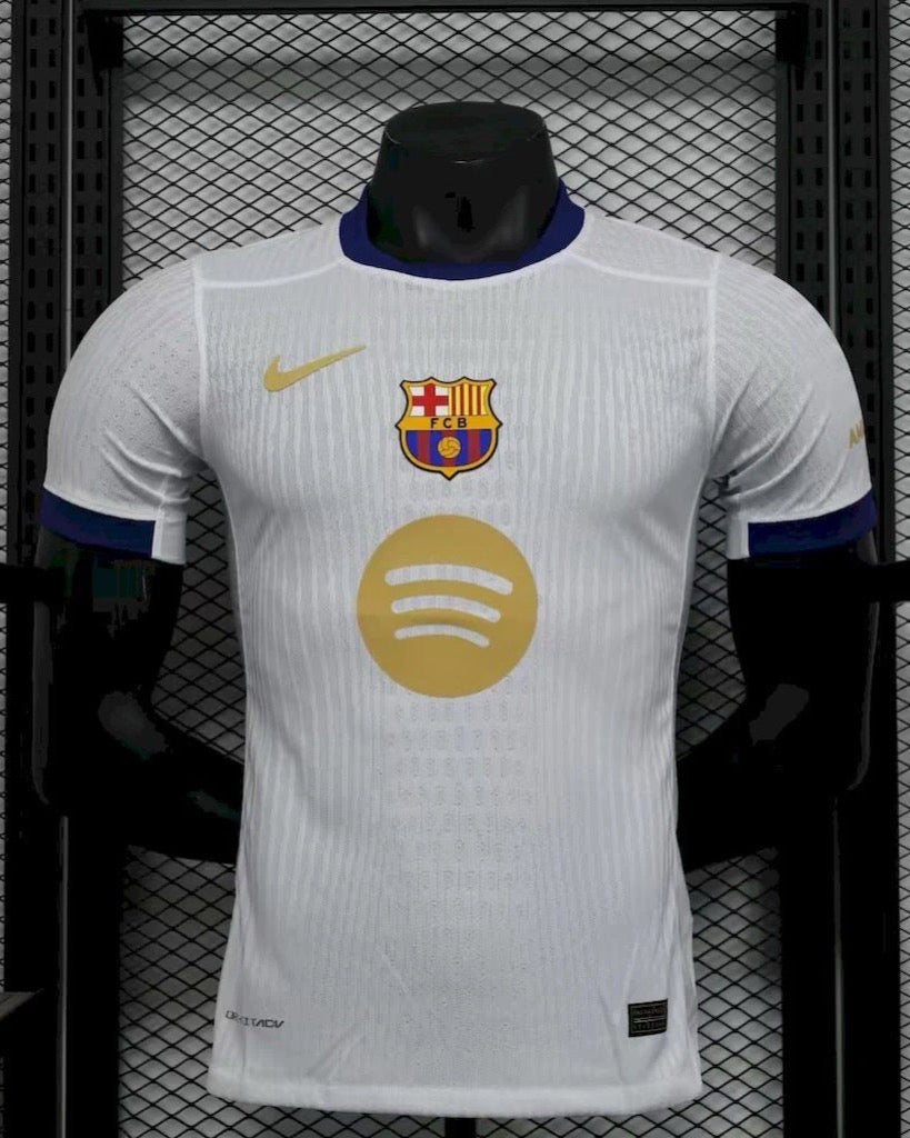 Player Version 24/25 Barcelona 125Th White Special Jersey