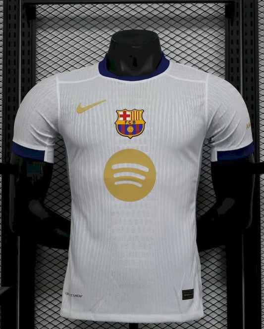 Player Version 24/25 Barcelona 125Th White Special Jersey