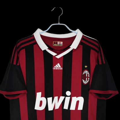 Retro 2009/10 AC Milan Home Soccer Jersey
