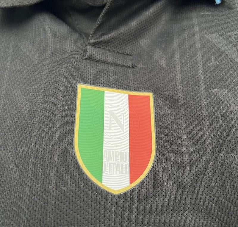 25/26 Napoli Third Black Jersey
