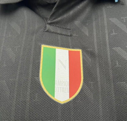 25/26 Napoli Third Black Jersey