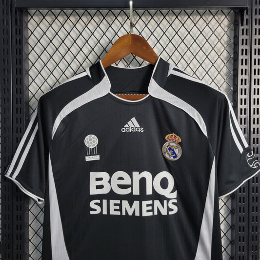 06/07 Real Madrid Third Retro Jersey Black