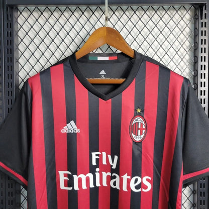Retro 16-17 AC Milan Home Soccer Jersey
