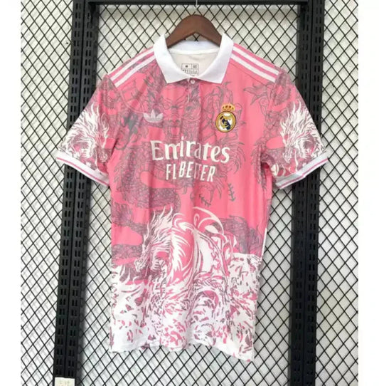 25/26 Real Madrid Pink Dragon Special Jersey