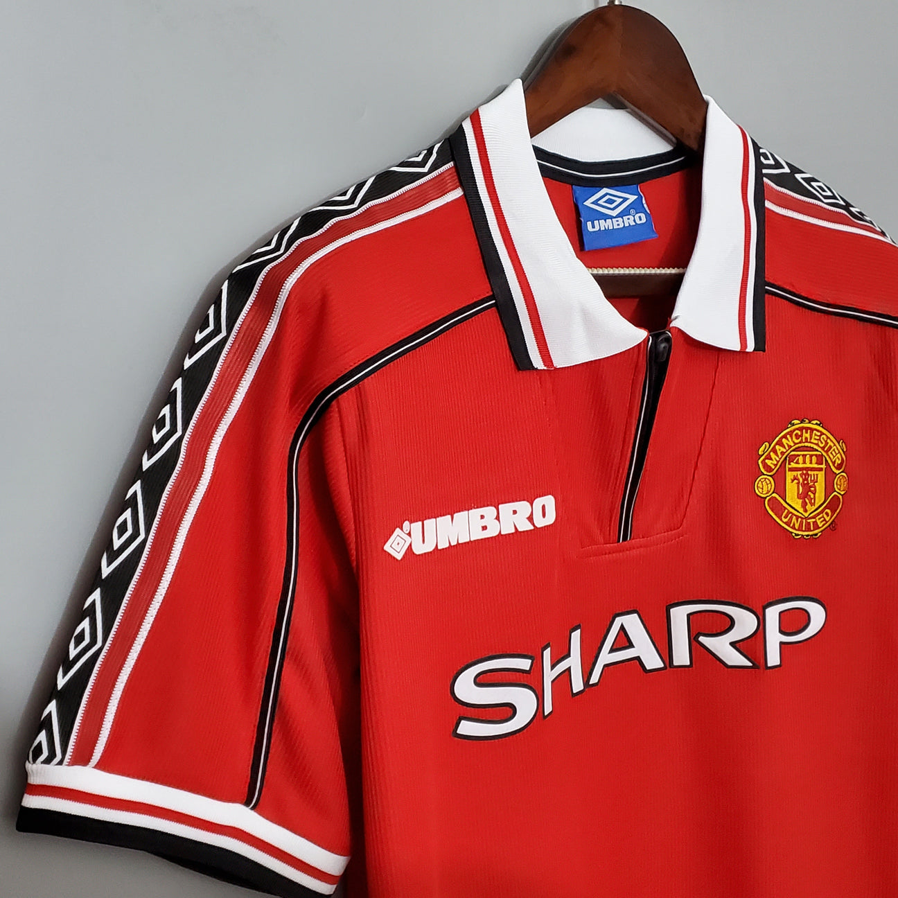 Retro 98-99 Manchester United Home Jersey