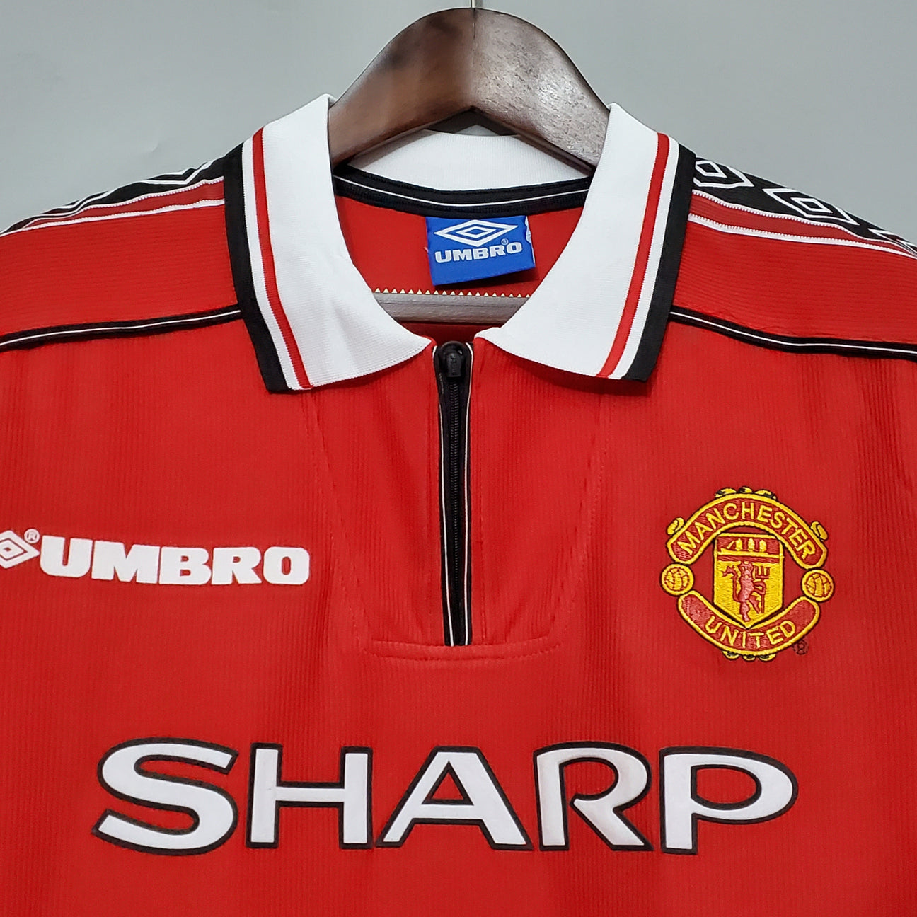 Retro 98-99 Manchester United Home Jersey