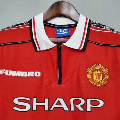 Retro 98-99 Manchester United Home Jersey