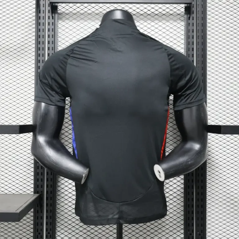 Player Version 24/25 Olympique Lyonnais Away Black Jersey