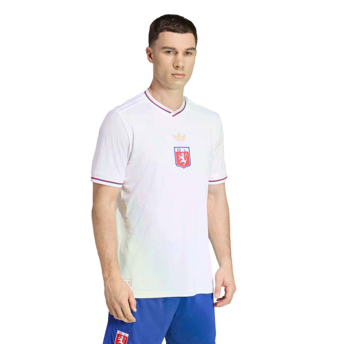 Player Version 25/26 Olympique Lyonnais Lyon White 50Th Anniversary Jersey