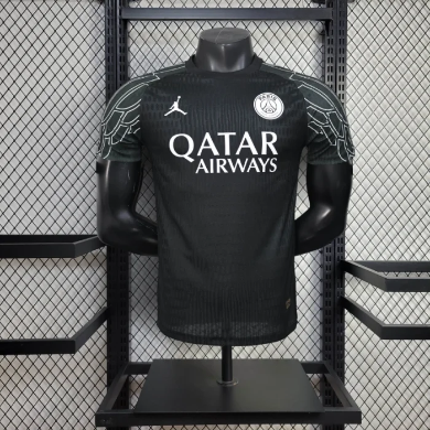 Player Version 25/26 PSG Black Goalkeeper Jersey