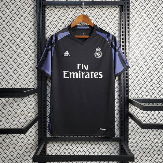 Retro 16-17 Real Madrid Third Black Jersey