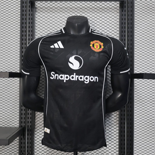 Player Version 25/26 Manchester United Black Special Jersey