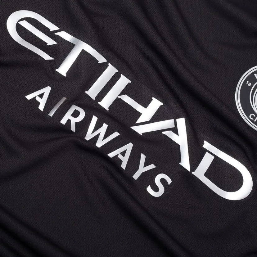 25/26 Manchester City Away Black Jersey