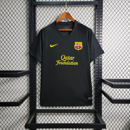 Retro 11/12 Barcelona Black Away Jersey