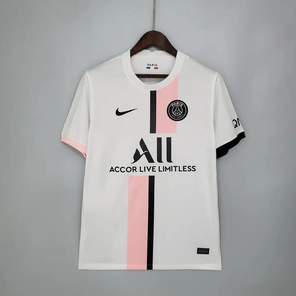 Player Version 21/22 PSG Away White Jersey