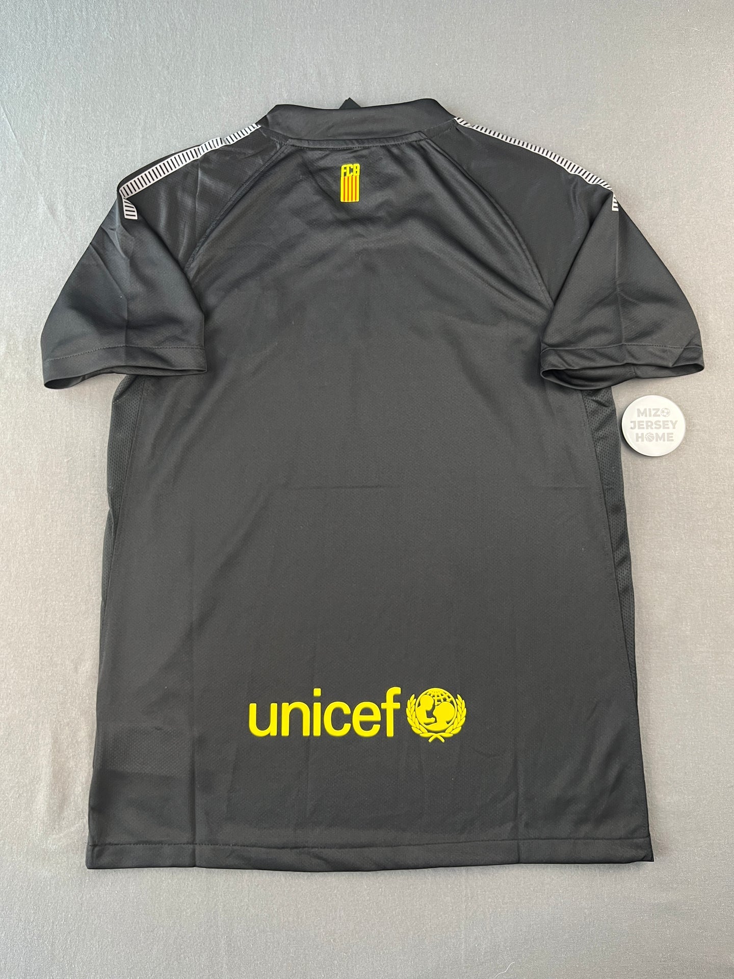Retro 11/12 Barcelona Black Away Jersey