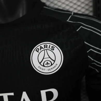 Player Version 25/26 PSG Black Goalkeeper Jersey