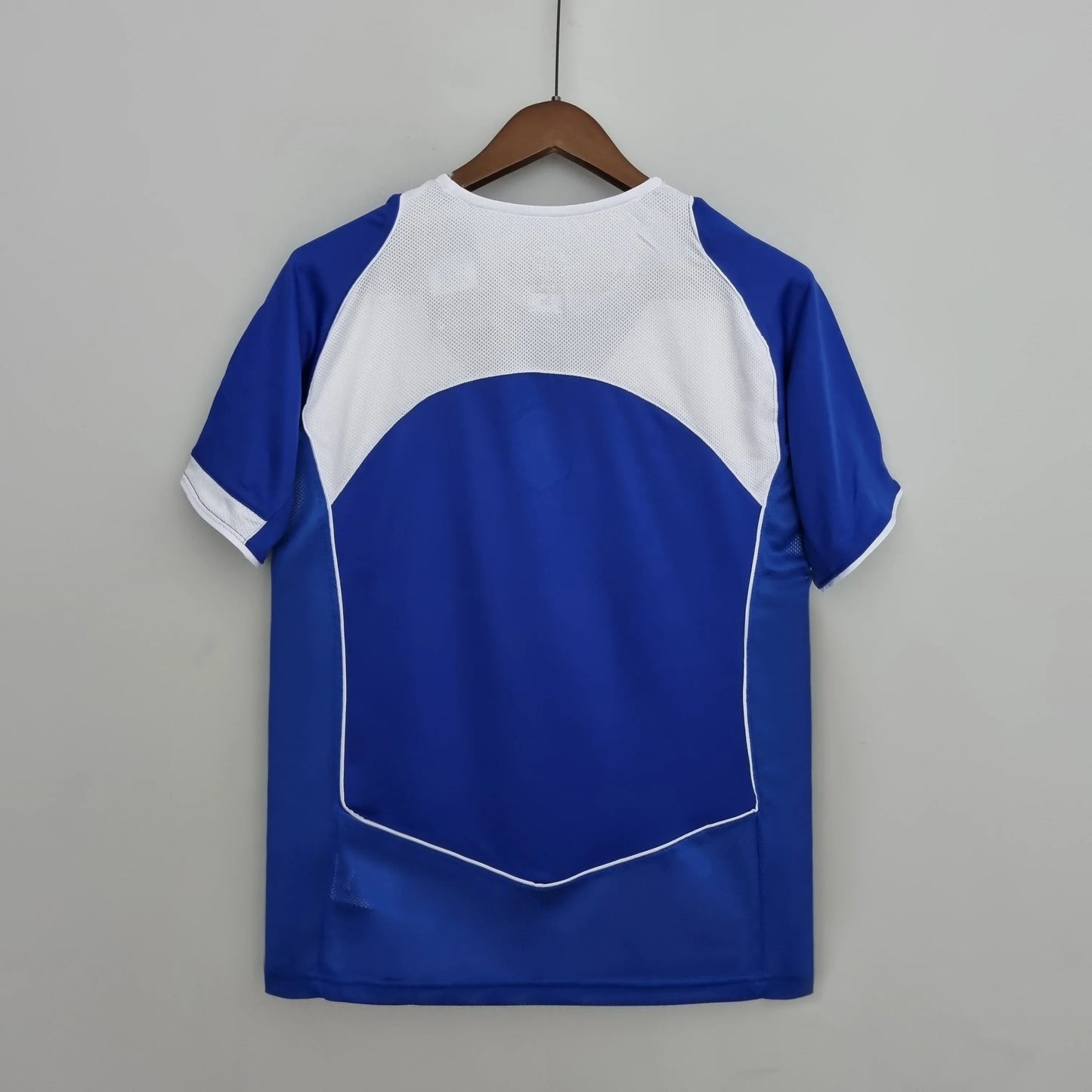 Retro 2004 Brazil Away Blue Jersey
