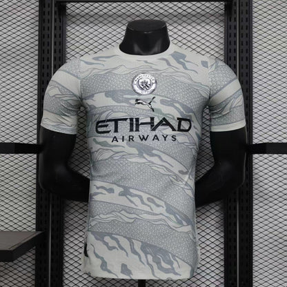 Player Version 24/25 Manchester City Puma Year of the Dragon White Jersey