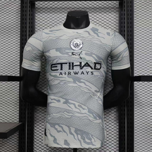 Player Version 24/25 Manchester City Puma Year of the Dragon White Jersey