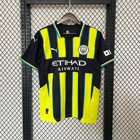 24/25 Manchester City Away Yellow Jersey