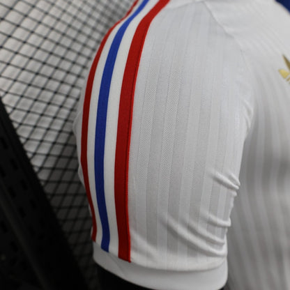 Player Version 25/26 Olympique Lyonnais Lyon White 75th Anniversary Jersey