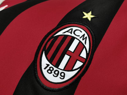 Retro 2009/10 AC Milan Home Soccer Jersey