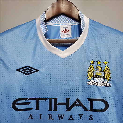 RETRO 11/12 Manchester City Home Soccer Jersey