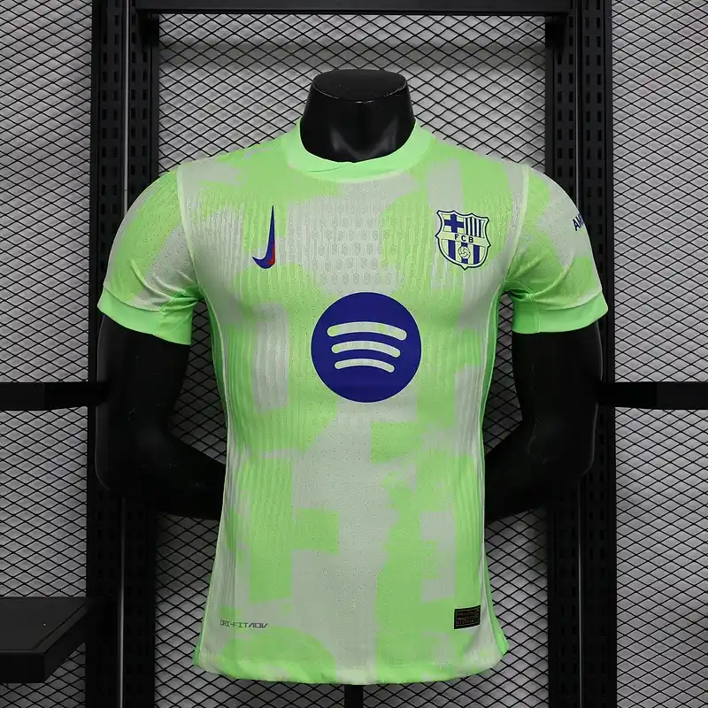 25/26 Player Version Barcelona Third 125th Anniversary Long Sleeve Jersey
