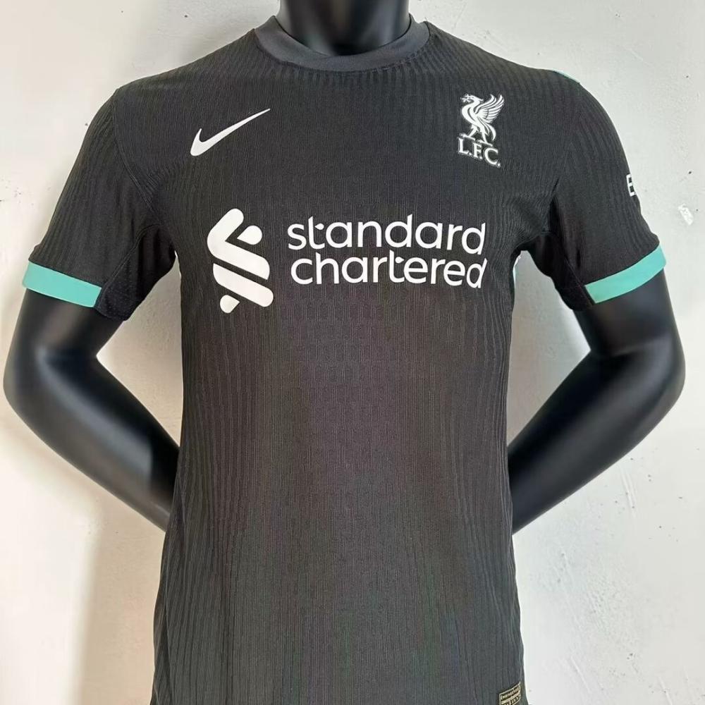 Player Version 24/25 Liverpool Black Away Jersey