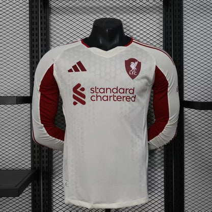 Player Version 25/26 Liverpool Away Long Sleeve Jersey