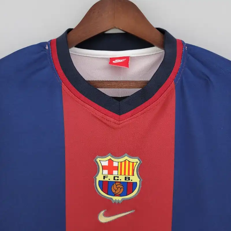 Retro 98-99 Barcelona Home Soccer Jersey