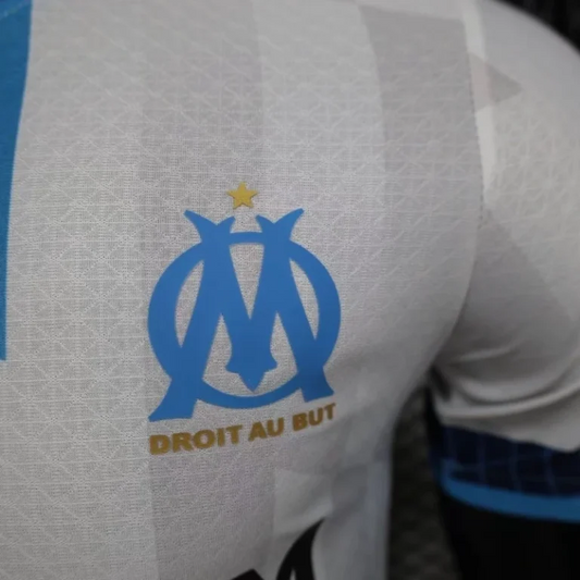 Player Version 24/25 Olympique Marseille X Team BDS Puma Esports White Jersey