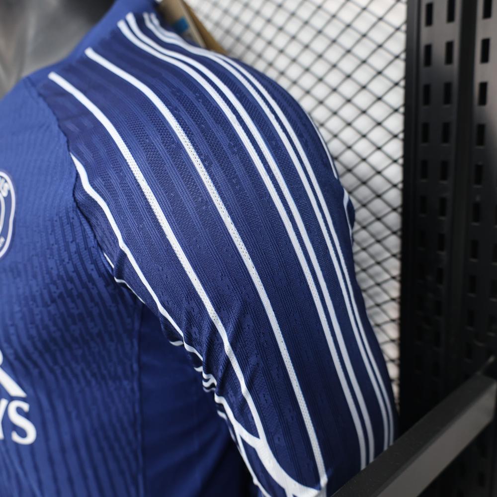 24/25 Player Version PSG Forth Blue Long Sleeve Jersey