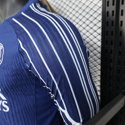24/25 Player Version PSG Forth Blue Long Sleeve Jersey