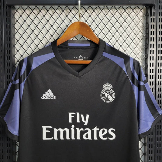 Retro 16-17 Real Madrid Third Black Jersey
