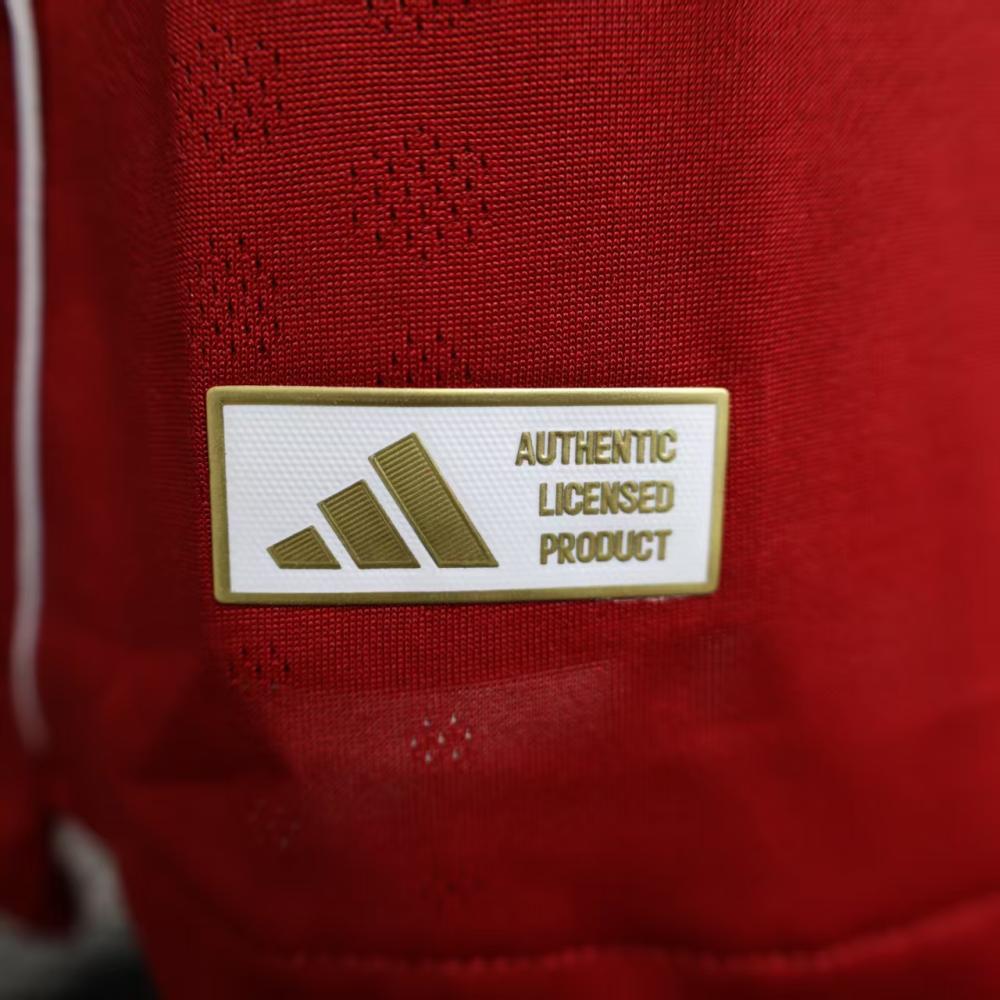 Player Version 25/26 LIverpool Home Long Sleeve Jersey