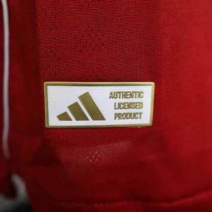 Player Version 25/26 LIverpool Home Long Sleeve Jersey