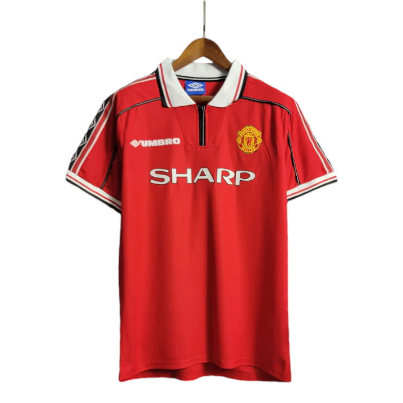 Retro 98-99 Manchester United Home Jersey